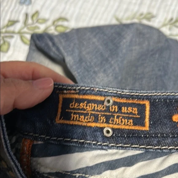 Rock Revival Blue Denim Jeans - Picture 8 of 12